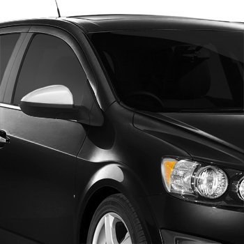 2012-2013 Chevrolet Sonic Chrome Mirror Caps Replacement (OEM 95950260) - Durable Exterior Upgrade for All Models | Perfect for Car Customization & Protection