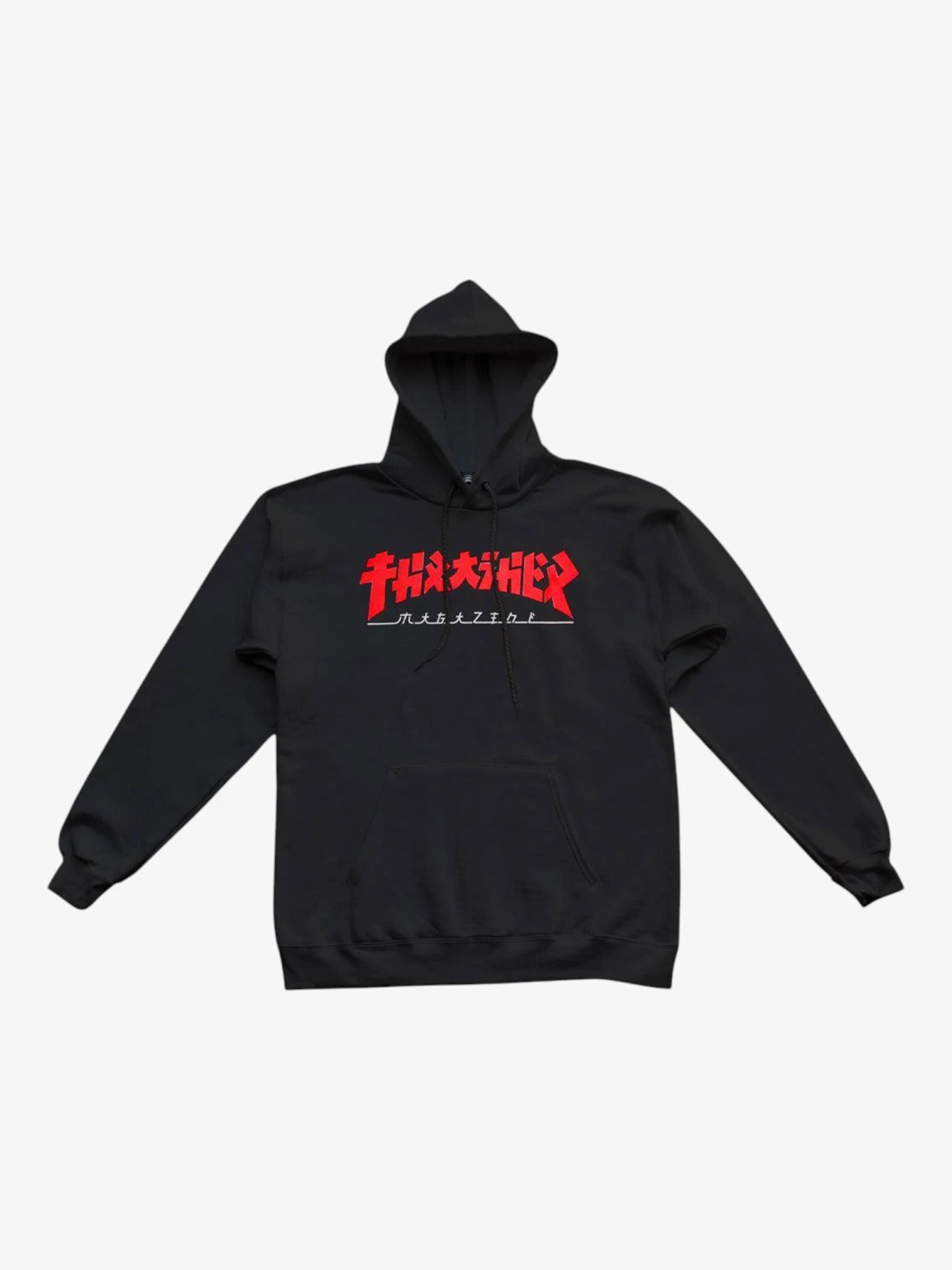 Thrasher Godzilla Women's Black Hoodie - Streetwear Fashion for Skateboarding & Casual Wear