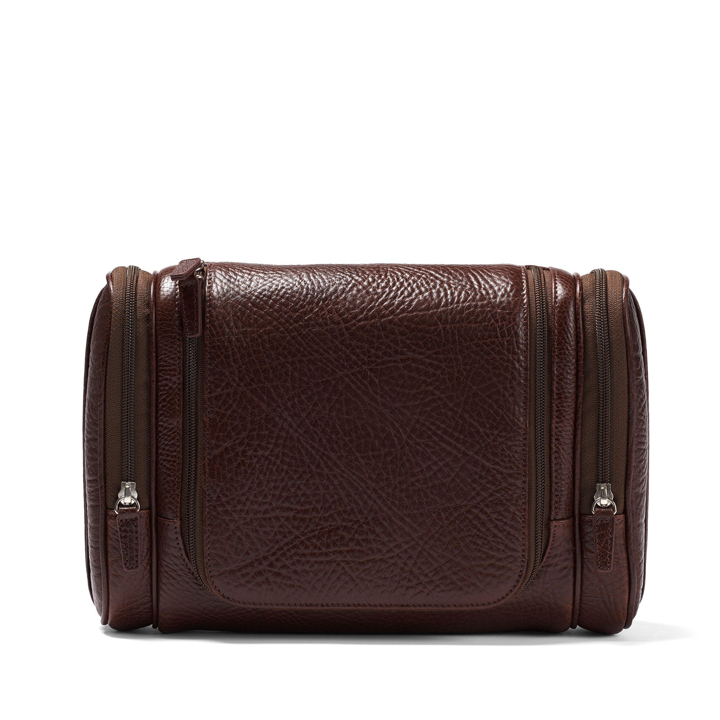 Premium Hanging Toiletry Bag for Travel - Waterproof Cosmetic Organizer with Multiple Pockets (Espresso Brown) - Perfect for Camping, Gym, Business Trips & Vacation Essentials