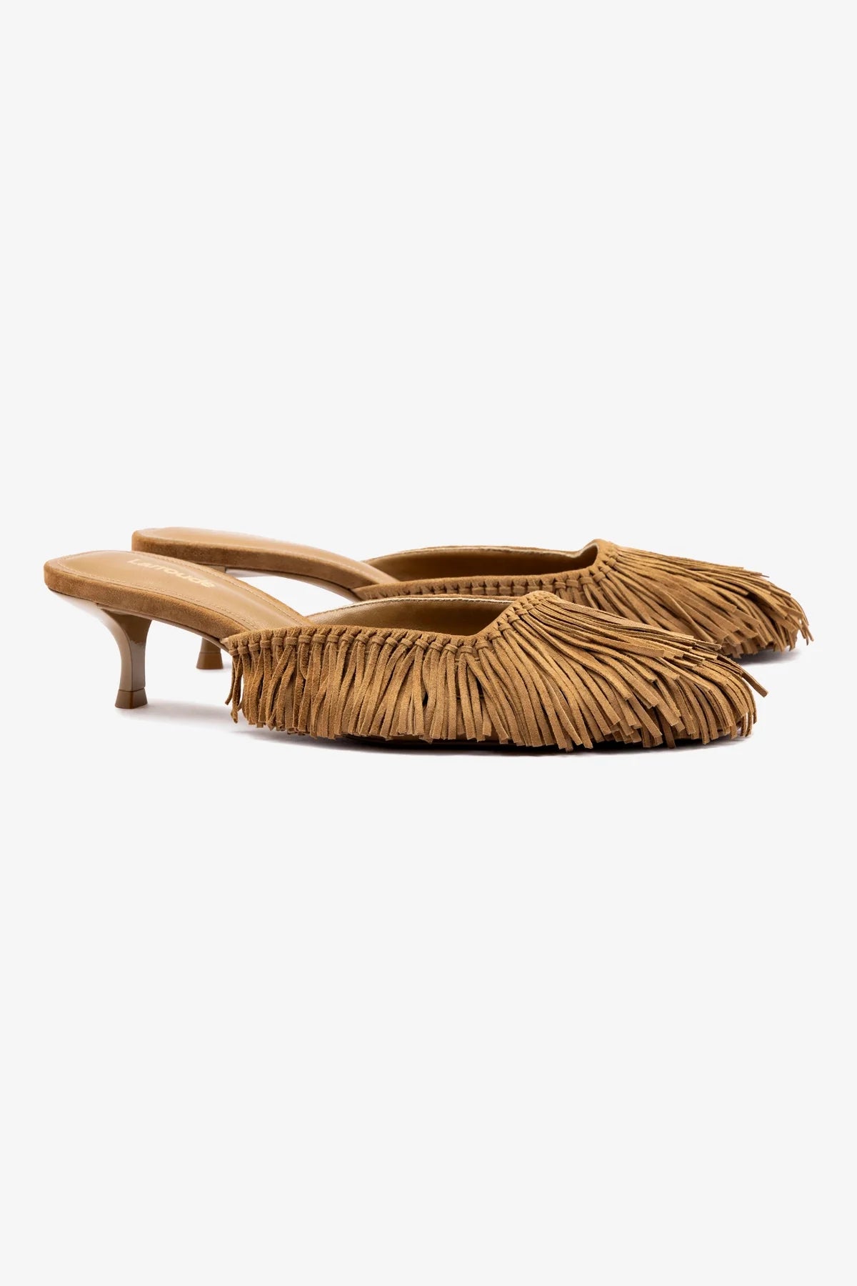 Sienna Mule Shoes for Women - Comfortable Tobacco Suede Slip-On Loafers - Perfect for Casual Outfits, Office Wear & Everyday Comfort