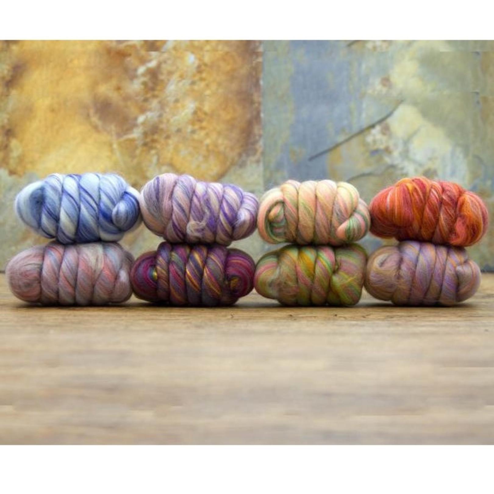 Bambino Range Variety Pack - 85% Dyed Merino & 15% Dyed Bamboo Yarn, 21 Micron Soft Knitting Wool for Sweaters, Scarves & Baby Clothes | Premium Fiber Blend for Crafting & DIY Projects