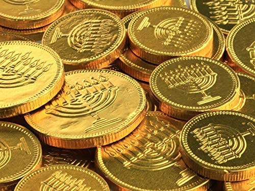 Lieber's Kosher Chocolate Coins - 24 Pack of Bags, Perfect for Hanukkah Gifts, Party Favors, and Holiday Treats