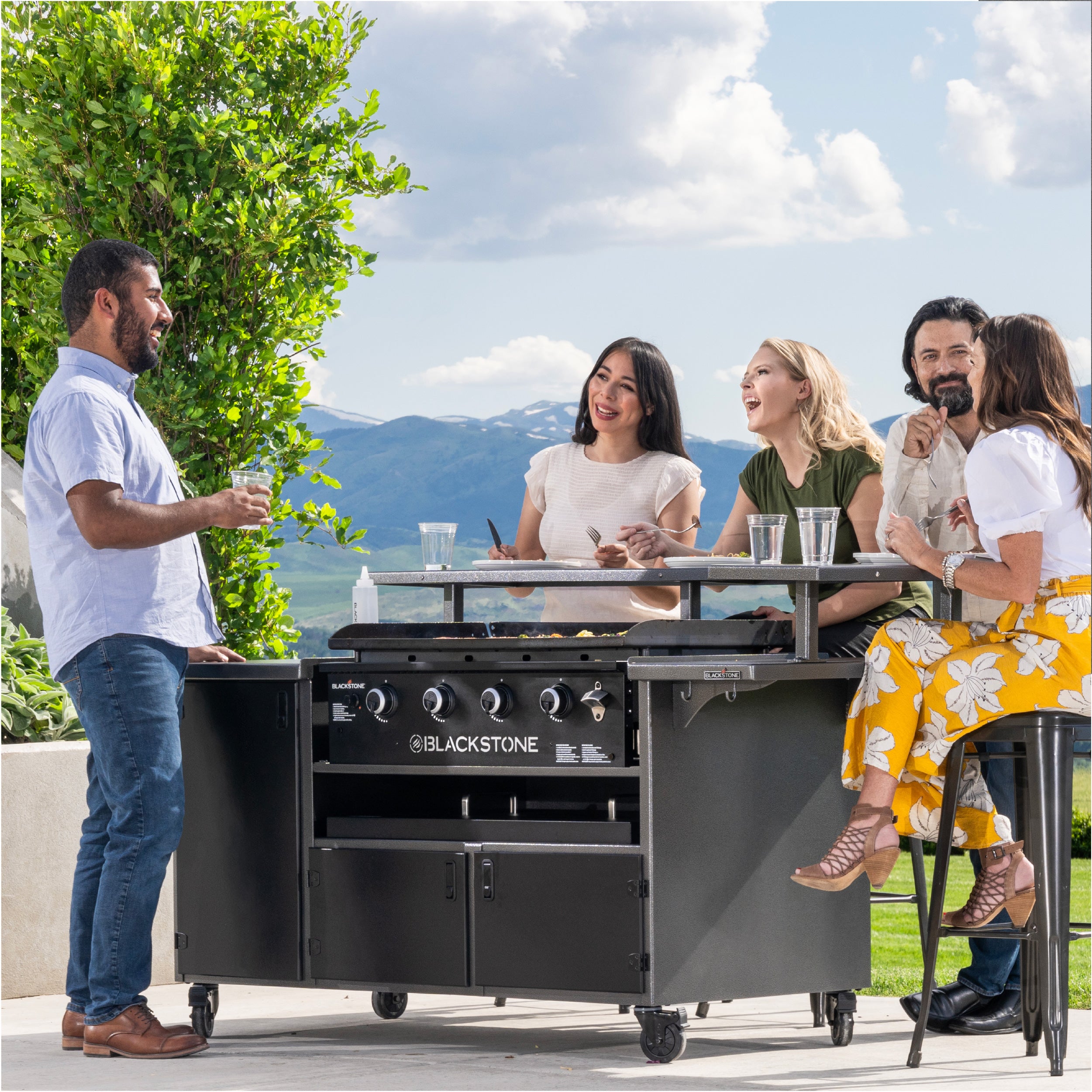 5-Person Chef's Table with 36