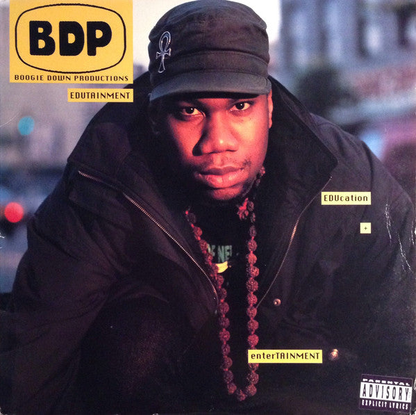 Boogie Down Productions – Edutainment Vinyl Record | Hip Hop Classic Album | Jive Records HIP 100 Series | Perfect for DJs, Collectors & Music Enthusiasts