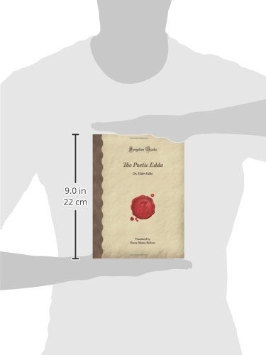 The Poetic Edda: Elder Edda - Norse Mythology Classic by Forgotten Books | Perfect for Viking Lore Enthusiasts & Literature Students