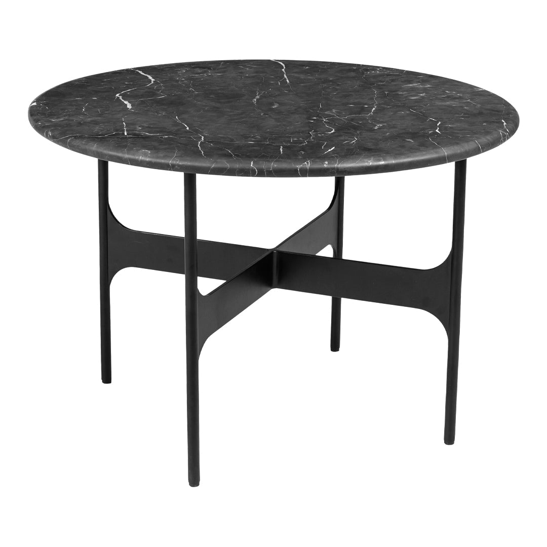 Floema Modern Round Coffee Table - 36 Inch Wooden Living Room Center Table for Small Spaces - Perfect for Apartments, Lounges & Home Decor