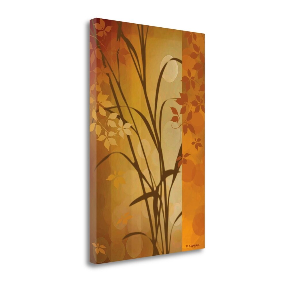 Autumn Sunset by Edward Aparicio - Premium Giclee Art Print on Gallery Wrapped Canvas, Ready to Hang Wall Decor for Living Room, Bedroom & Office