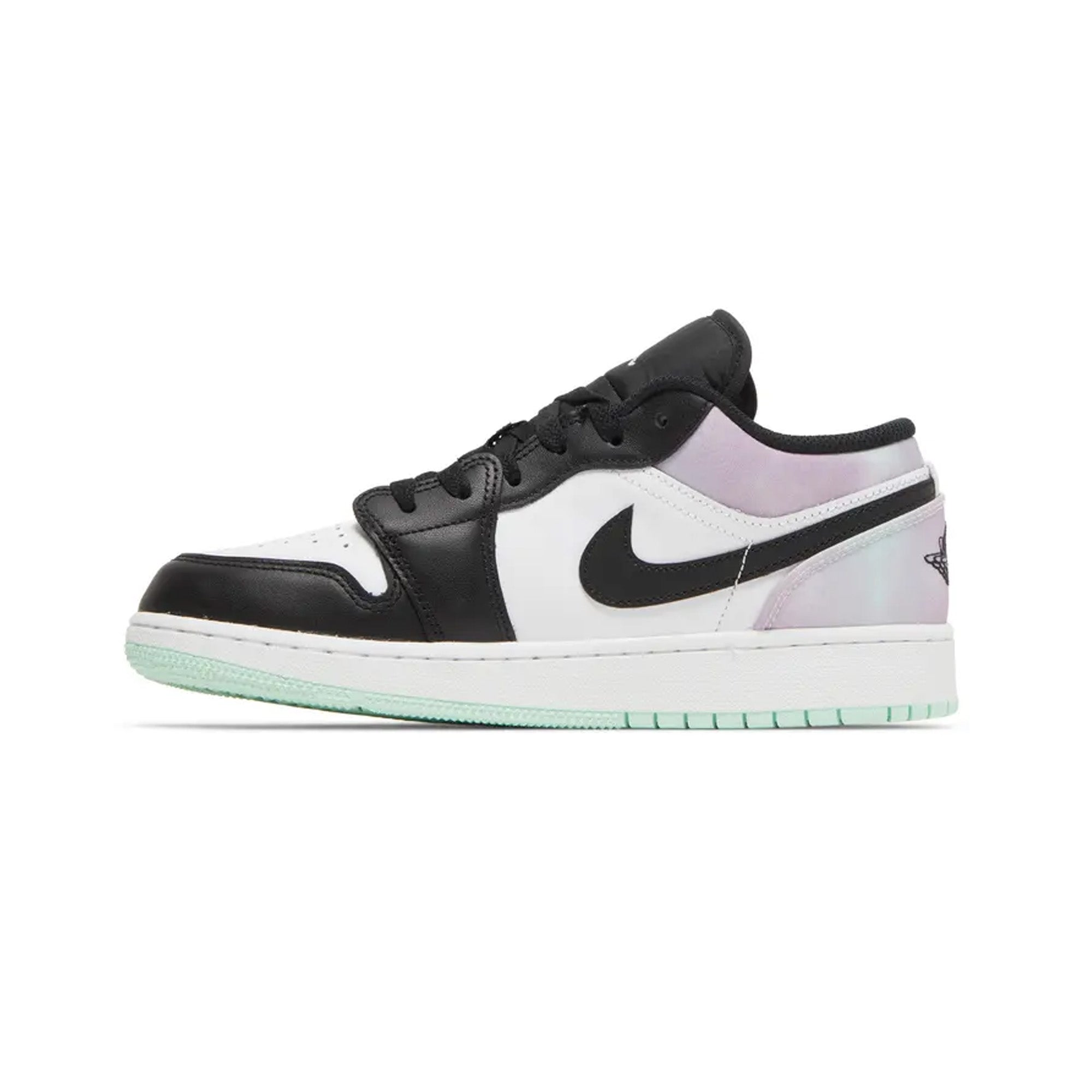 Air Jordan 1 Low 'Easter Pastel Tie Dye' GS Sneakers (2022) - Comfortable Basketball Shoes for Women & Girls - Perfect for Easter Outfits, Casual Wear & Street Style Fashion