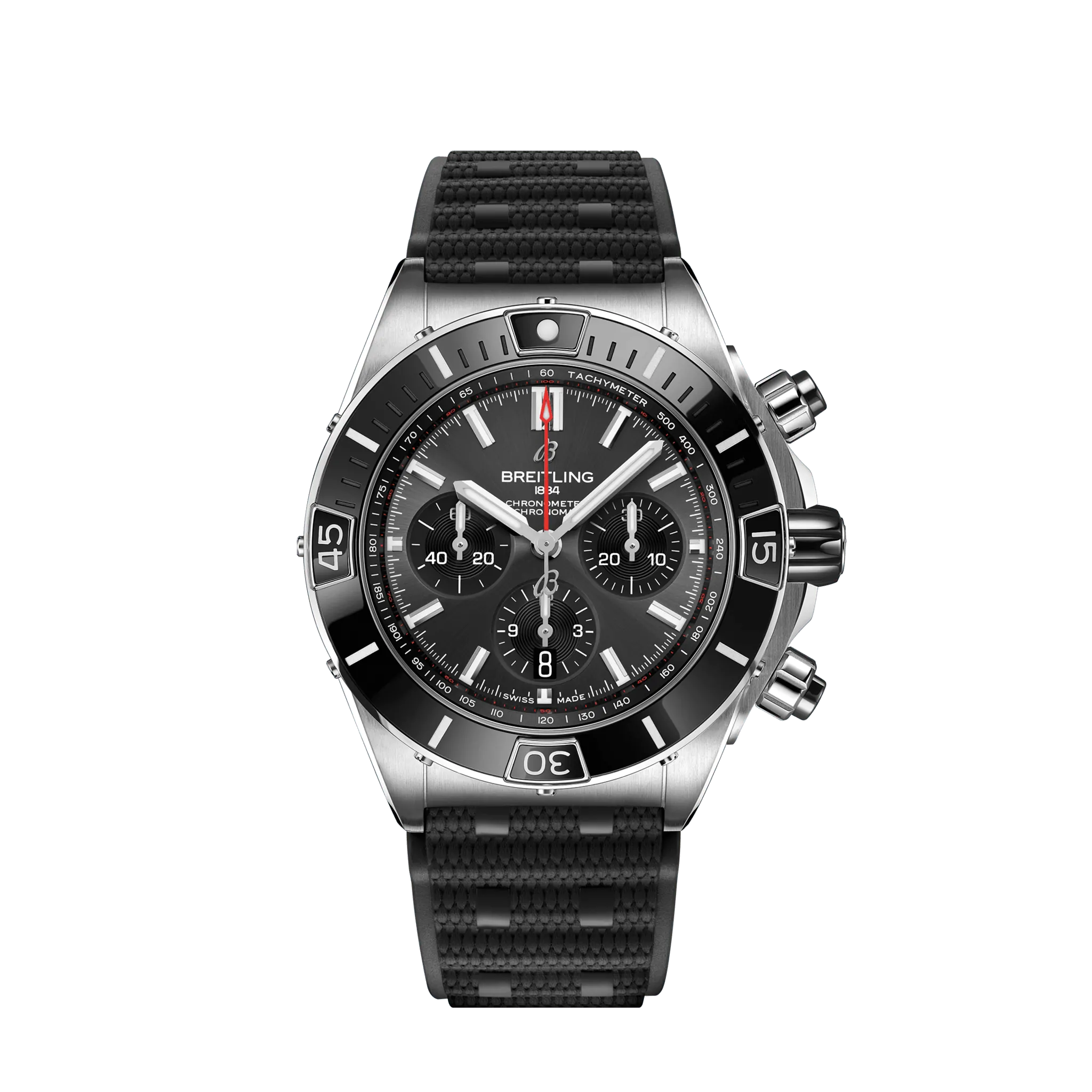 Breitling Super Chronomat B01 44mm Stainless Steel Men's Luxury Watch - Perfect for Business, Formal Events & Everyday Wear