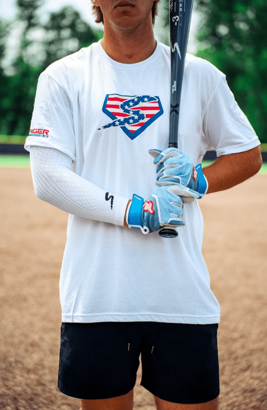 Stinger Premium Arm Sleeve - White | Compression Sleeve for Sports, Basketball & Outdoor Activities | UV Protection & Muscle Support
