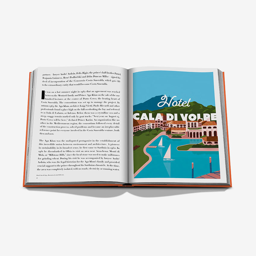 Assouline Costa Smeralda - Luxury Travel Book | Coffee Table Book for Home Decor, Travel Inspiration & Gift Idea | Perfect for Beach House, Vacation Home & Interior Design Lovers