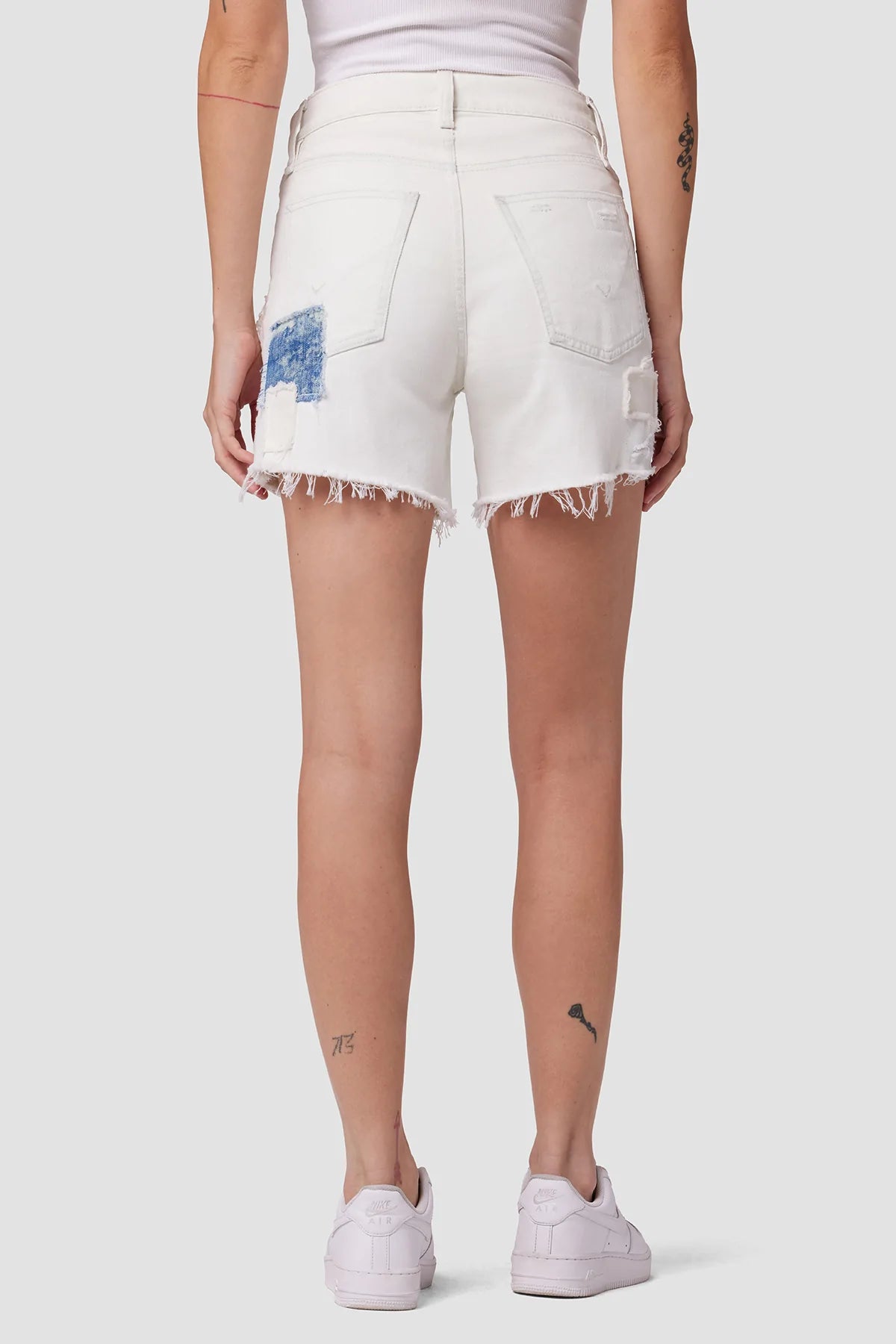 Devon High Rise Boyfriend Shorts for Men - Rip & Repair Denim Jeans | Casual Wear, Street Style & Everyday Comfort