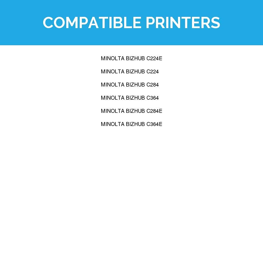High-Quality LD Compatible Toner Cartridge Replacement for Konica Minolta TN-321K A33K130 (3-Pack, Black) - Works with Bizhub C224/C224e/C284/C284e/C364/C364e Printers - Perfect for Office Printing & High-Volume Document Production