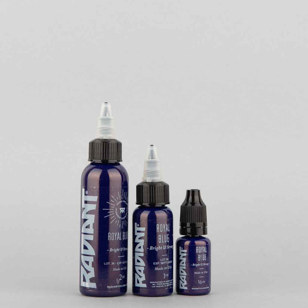 Royal Blue Radiant Ink - 1 oz Premium Dye for Fabric, Paper & Crafts - Perfect for DIY Projects, Scrapbooking & Calligraphy