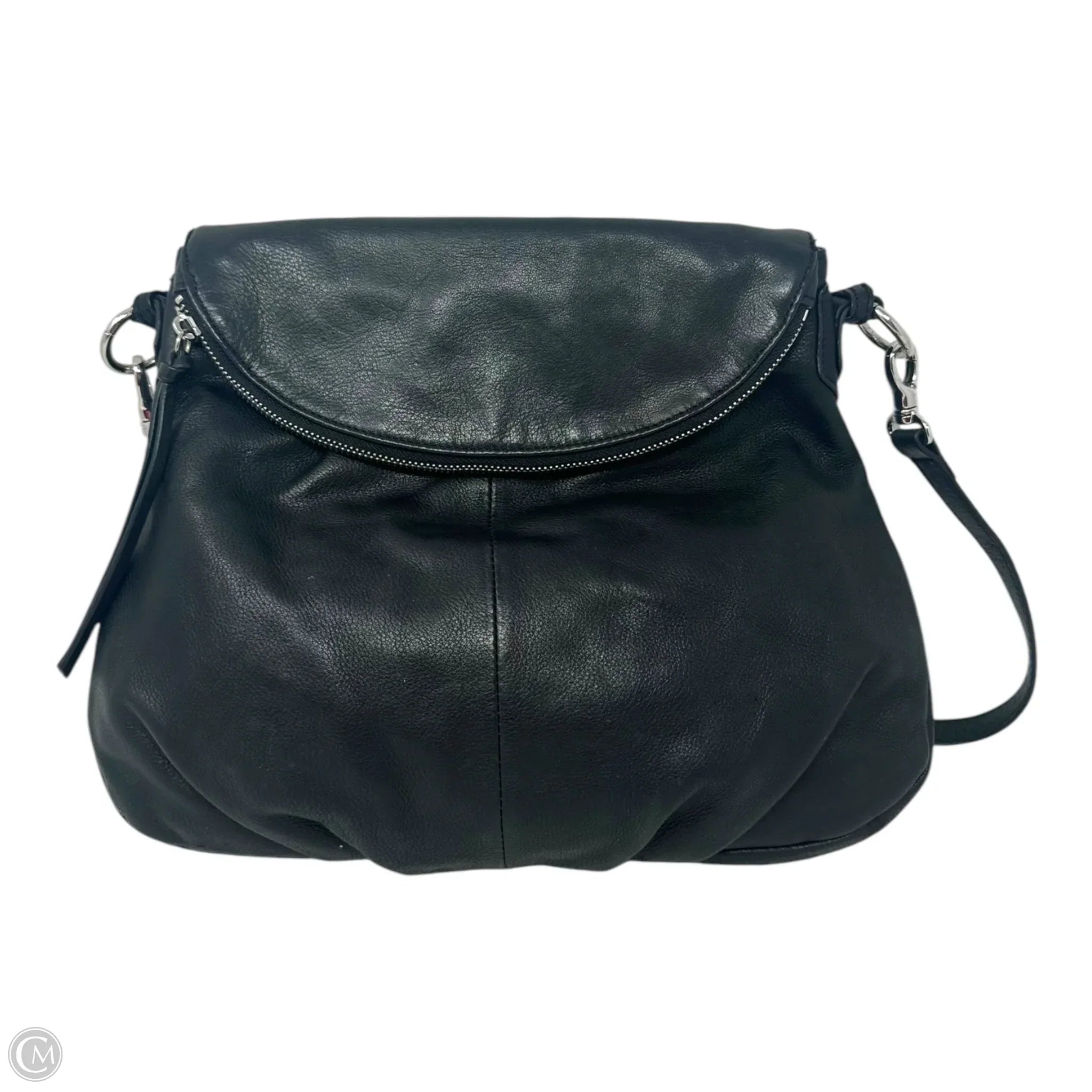 Stylish Adele Foldover Crossbody Handbag - Genuine Leather by Margot - Medium Size for Women - Perfect for Work, Travel & Everyday Use