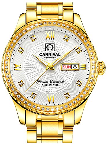 Gold /White Dial