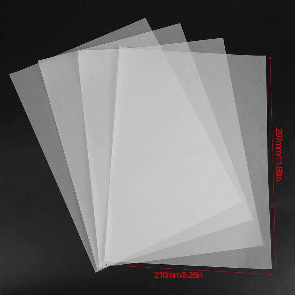 100Pcs A4 Translucent Tracing Paper for Drawing, Calligraphy & Art Projects - Perfect for Students, Artists & Crafting - Ideal for Sketching, Hand Lettering & DIY Paper Crafts