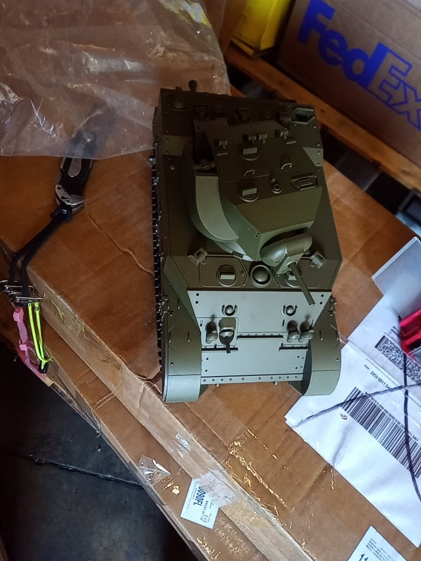 1/16 Scale RTR RC Tank - US Stuart M5A1 & British VI Light Tank with Sound & Lights | Ready-to-Run Remote Control Military Vehicle for Collectors & Battle Reenactments