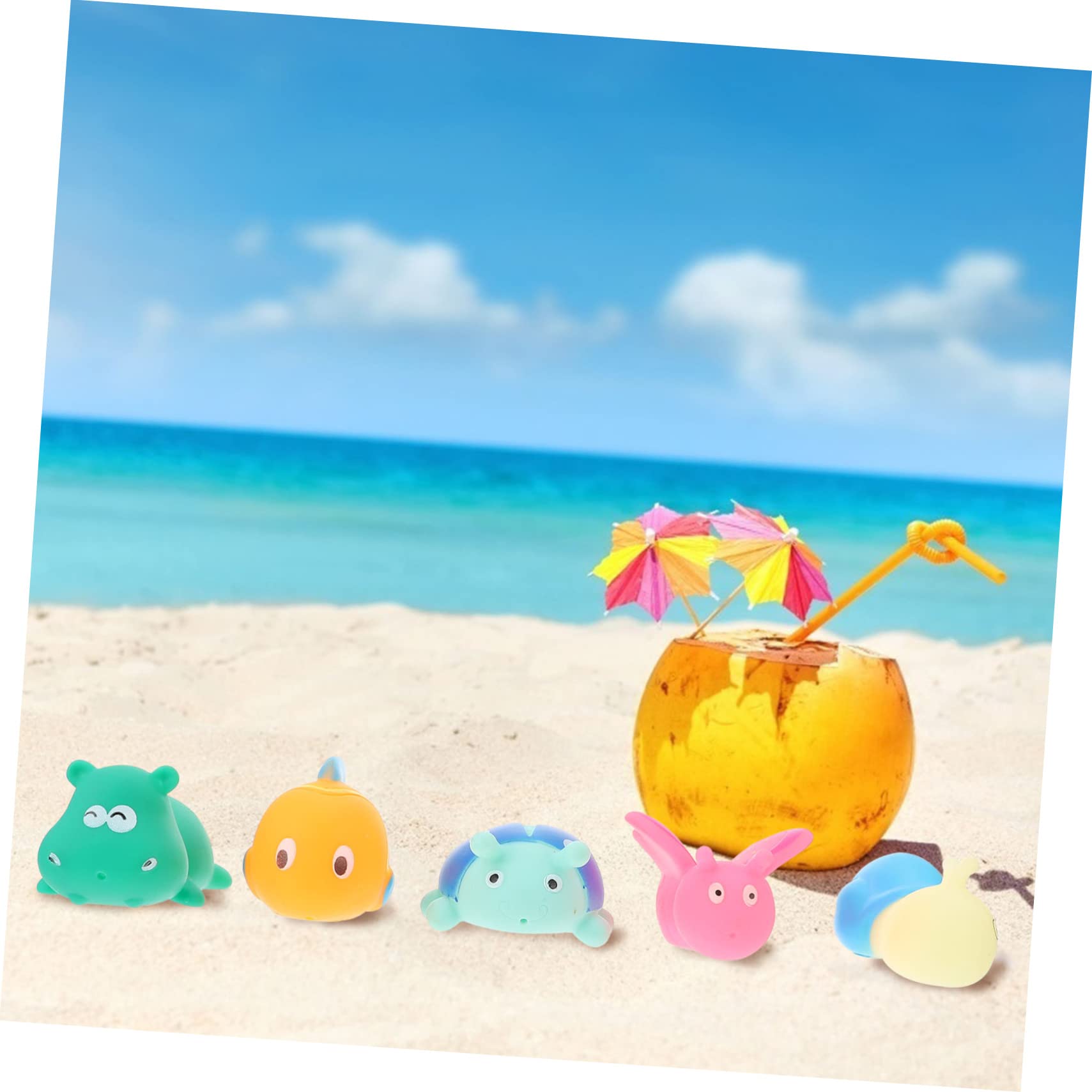 5-Piece Kids Bath Toys Set - Fun Water Play & Bathtub Toys for Toddlers & Children - Perfect for Bath Time, Pool, Beach & Outdoor Water Activities