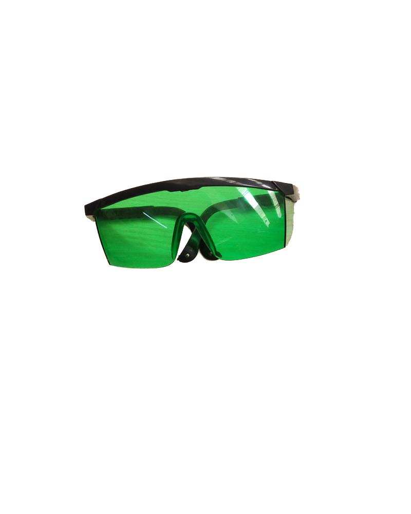 Adjustable Safety Glasses for Green Laser Alignment - Cross & Multi Line Laser Level Glasses with Anti-Lost Strap & Free Protective Case | Perfect for Construction, Woodworking & DIY Projects