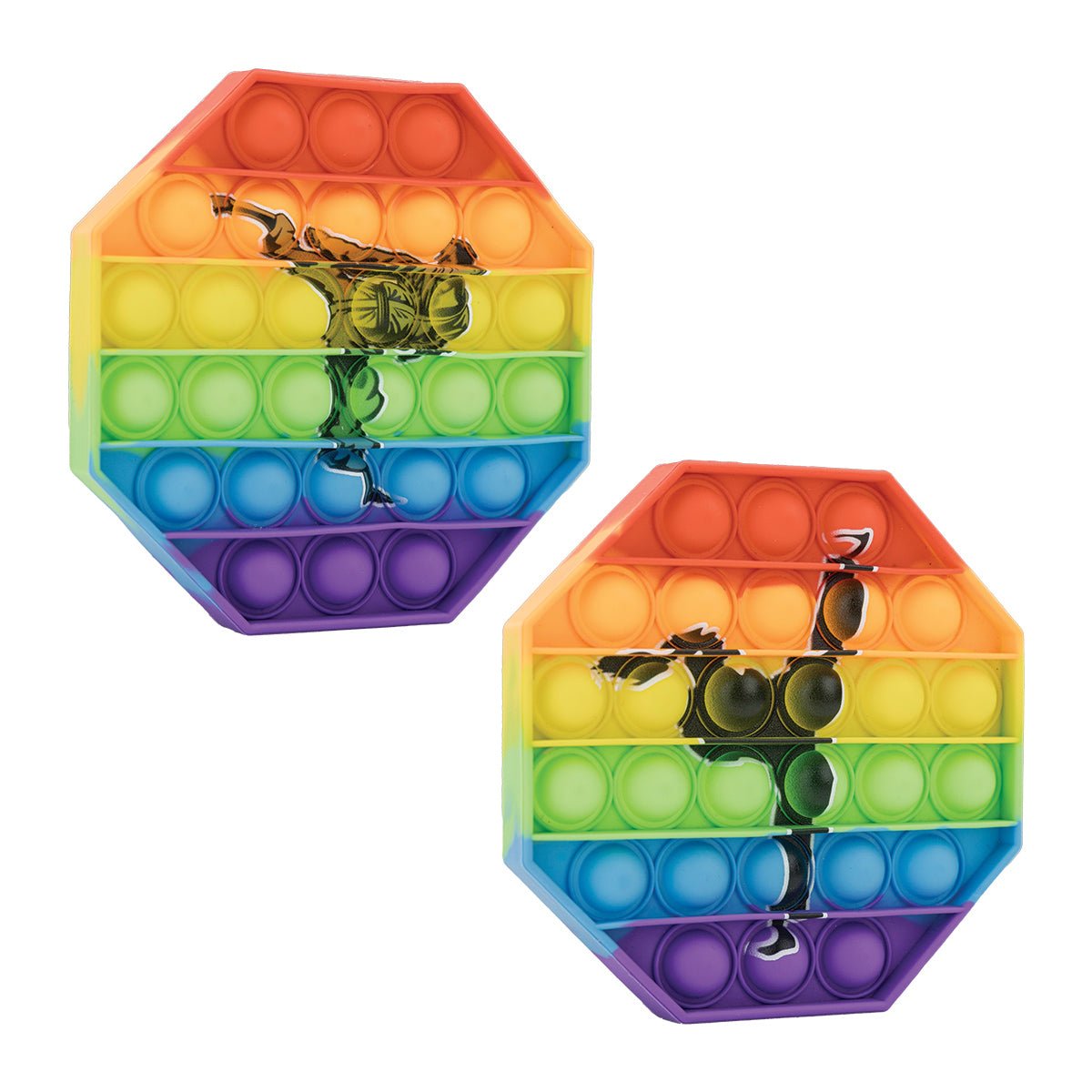 Martial Arts Pop Its - Stress Relief Fidget Toys for Kids & Adults - Perfect for Anxiety Relief, Focus Training & Martial Arts Enthusiasts - Great for Home, Office & Dojo Use