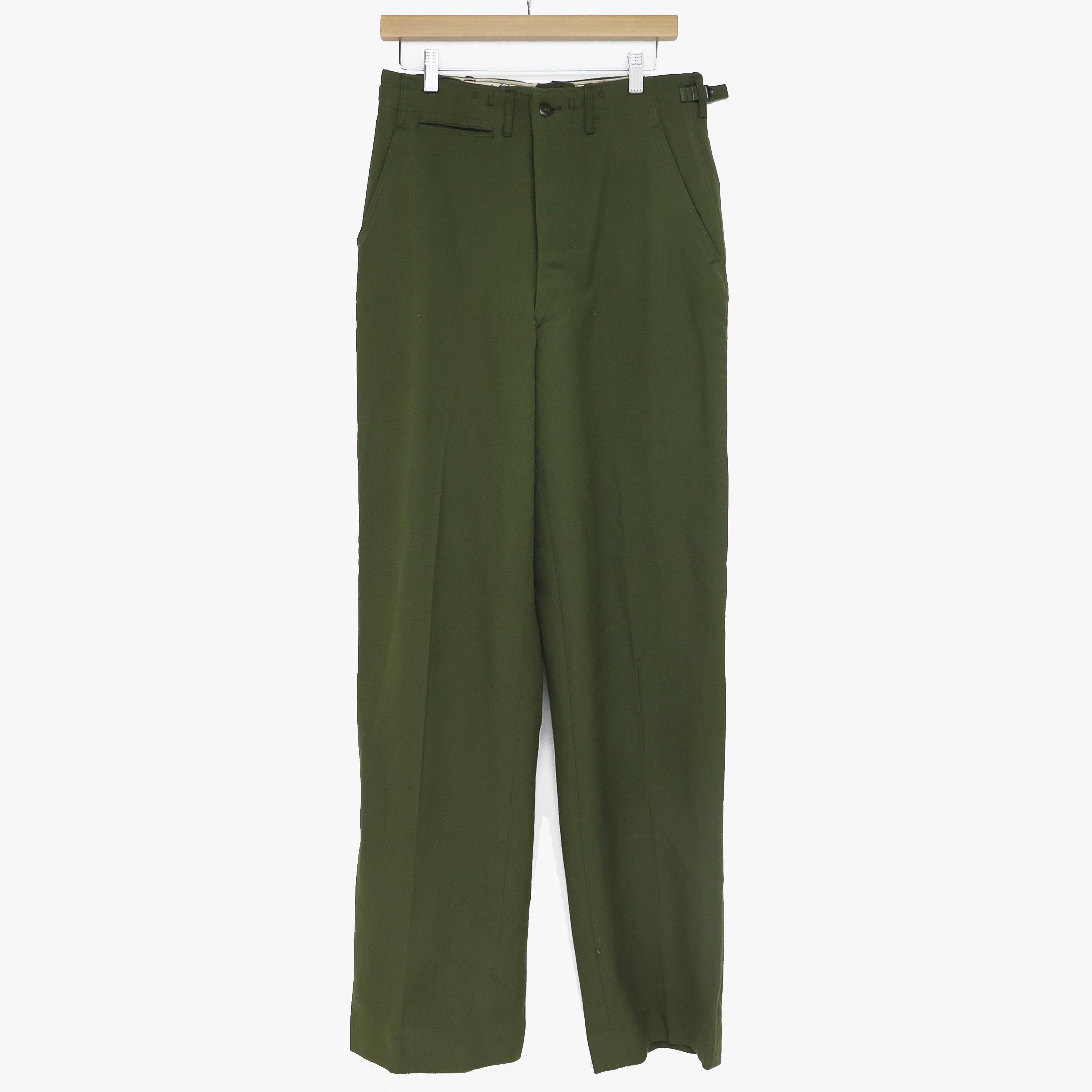 US Army M-1951 Field Trousers Pants - Korean War Vintage Military Pants - Size 30x34 Small Long - Durable Combat Trousers for Reenactment, Outdoor Adventures & Military Collectors