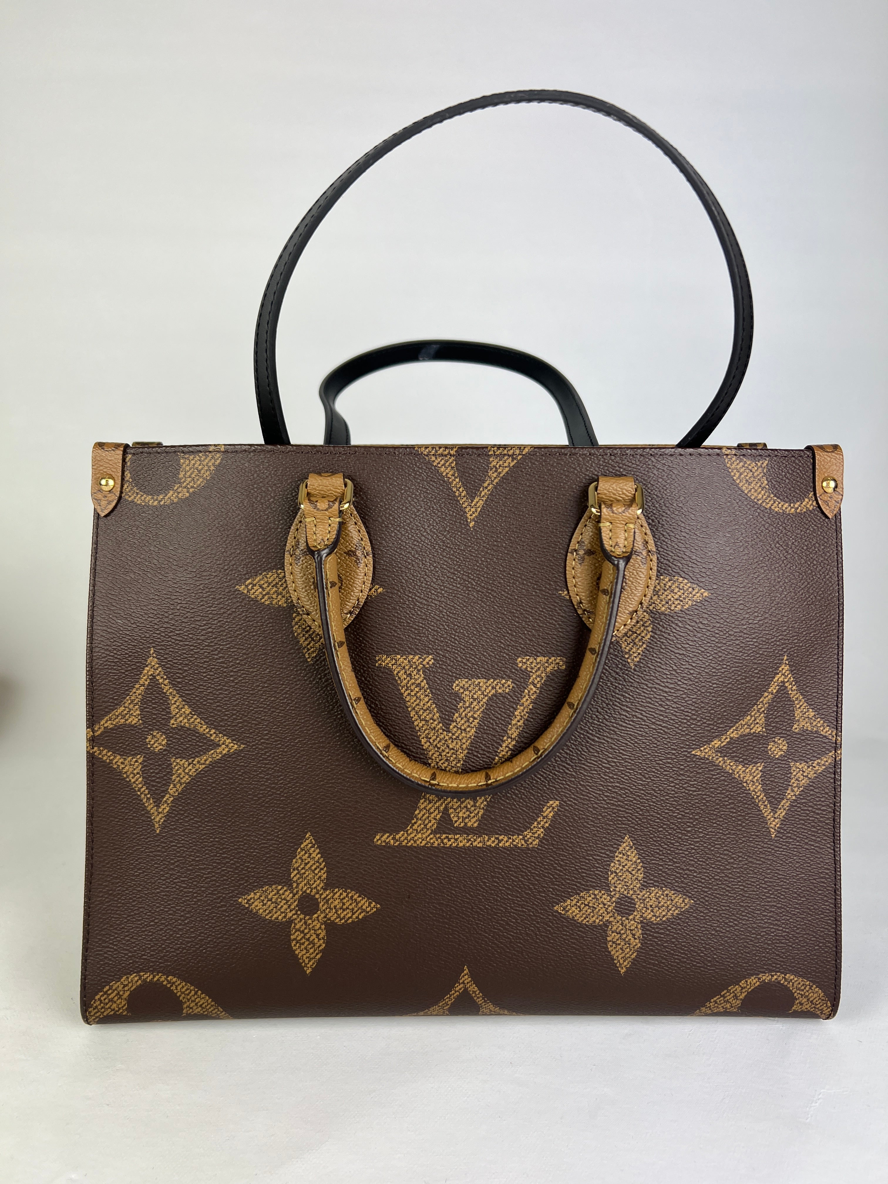 Louis Vuitton OnTheGo MM Monogram Tote Bag - Luxury Designer Handbag for Women | Perfect for Work, Travel & Everyday Use