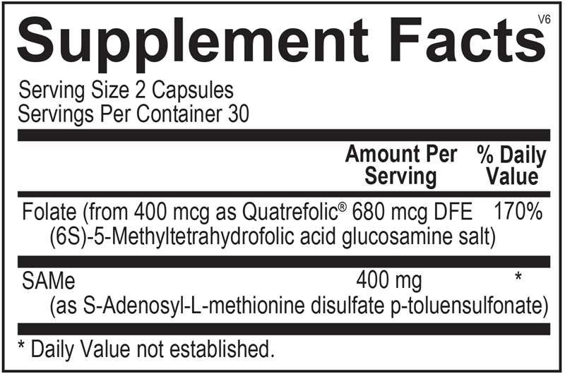 Orthomolecular SAMe Supplement - 200mg 60 Tablets for Mood Support & Joint Health - Natural SAM-e for Emotional Balance & Mobility - Perfect for Daily Wellness & Active Lifestyle