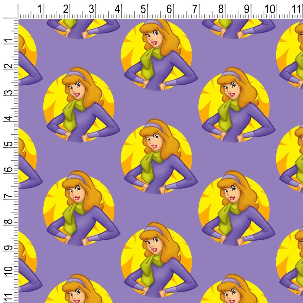 Scooby Doo Daphne Character Gift Wrap Paper Roll - Cartoon Themed Wrapping Paper for Birthdays, Christmas & Party Presents - 24