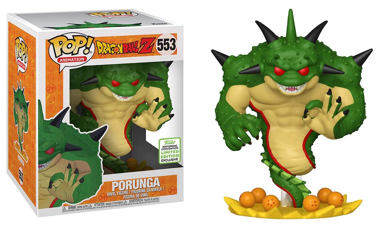 Dragon Ball Z Porunga #553 Pop Vinyl Figure - Collectible Anime Statue for Fans | Perfect for Display, Gifts, and Anime Collections