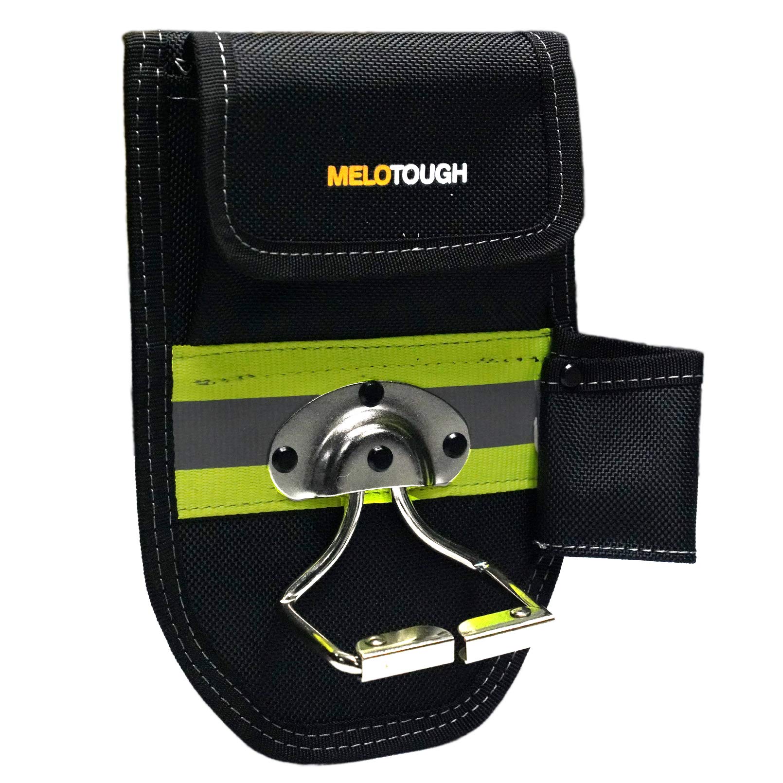 **MELOTOUGH Cordless Drill Holder - Heavy Duty Tool Belt Hook with Tape Measure Clip & Drill Bit Tote - Perfect for Electricians, Carpenters & DIY Enthusiasts**