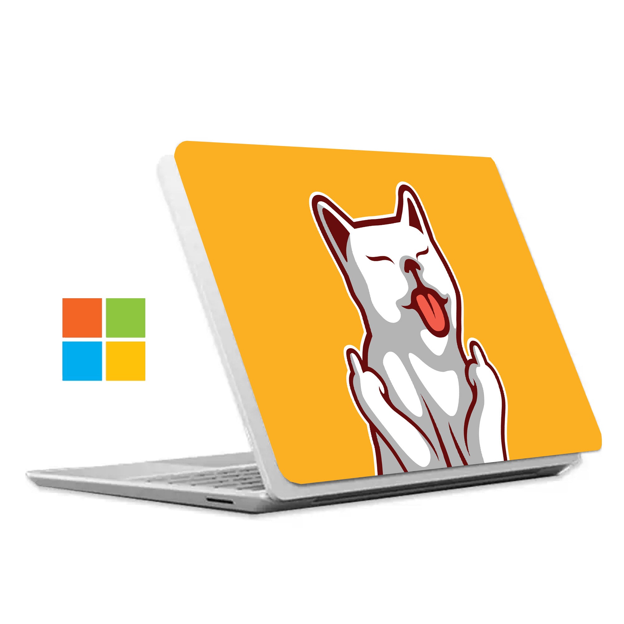 Funny Cat Design Protective Case for Microsoft Surface Laptop - Perfect for Work, School & Travel Accessories