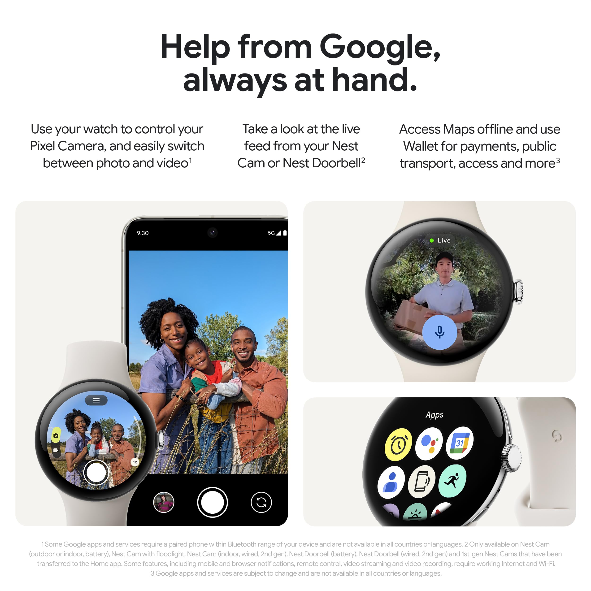 Google Pixel Watch 3 (41mm) - Android Smartwatch with Heart Rate Monitor, Fitbit Advanced Running Features, Fitness Insights, 24-Hour Battery Life - Champagne Gold Aluminum Case & Hazel Band (Wi-Fi) - Perfect for Workouts, Running, and Daily Activity Tracking