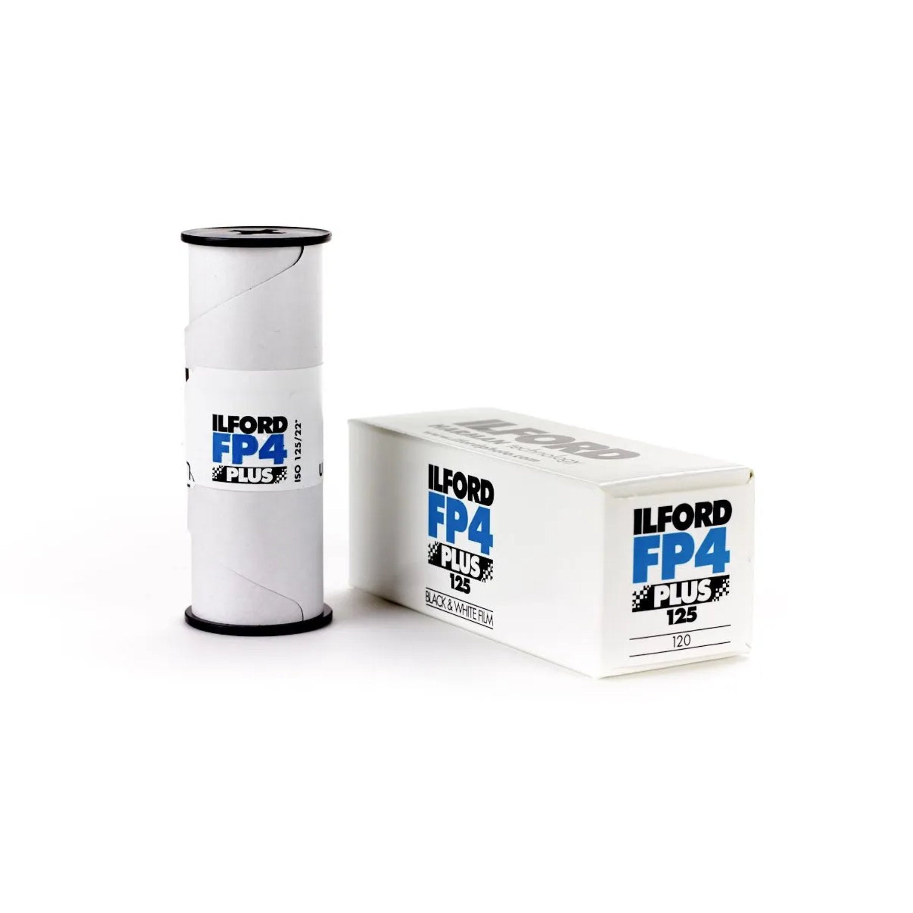 Ilford FP4 Plus ISO 125 Black & White Film Roll (120 Format) - Perfect for Street Photography, Landscape & Portrait Shooting
