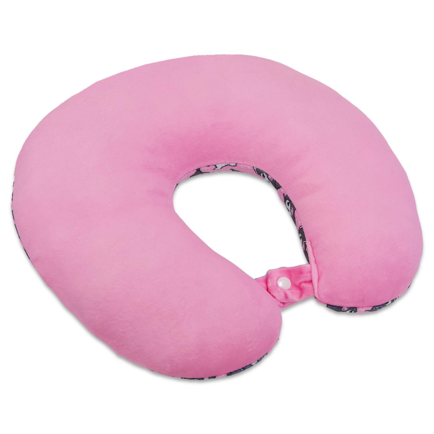 Kuromi Travel Neck Pillow for Kids - Soft Plush Neck Support with 13
