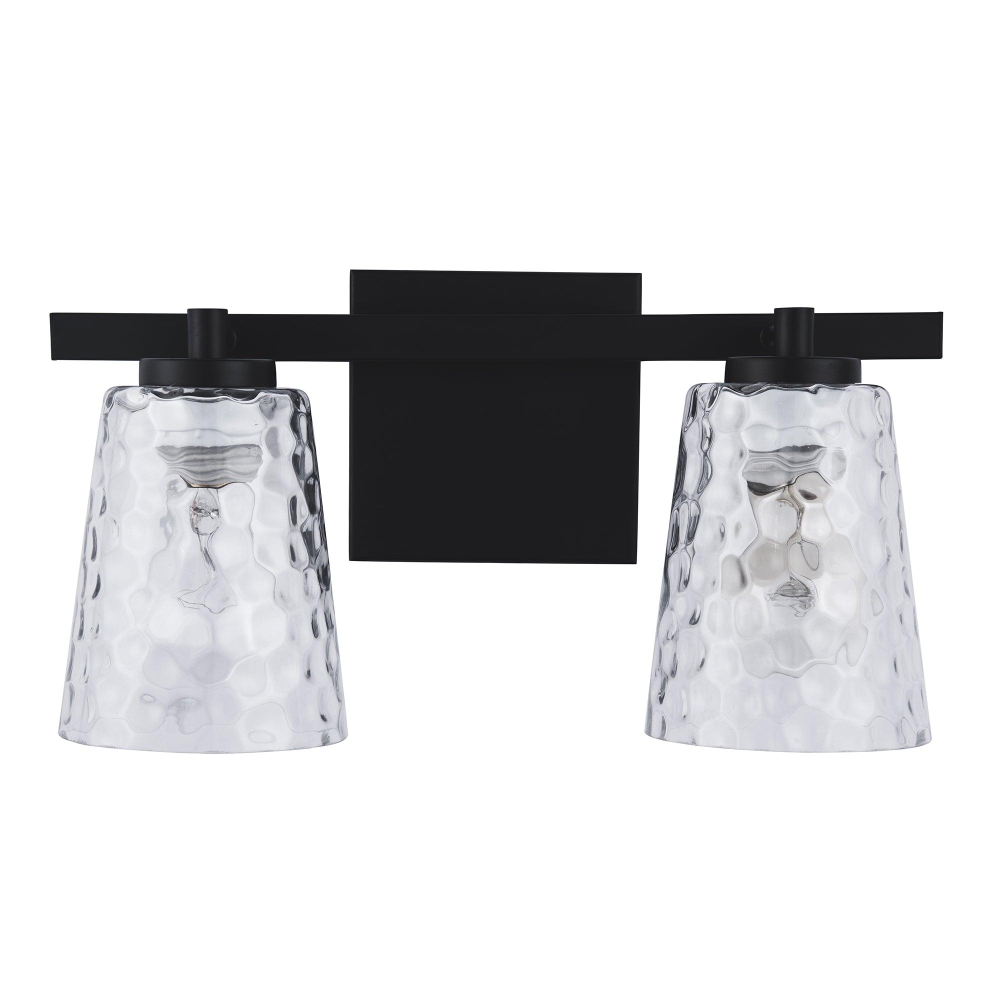 Radiance Modern 2-Light Dimmable Vanity Light - Bathroom Makeup Mirror Lighting Fixture for Bedroom, Dressing Room & Powder Room