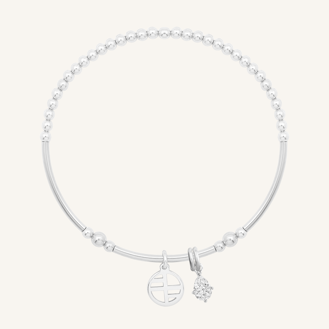 Stylish Axial Charm Bracelet for Women - Elegant Adjustable Beaded Bracelet with Unique Charms - Perfect for Gifts, Parties, and Everyday Wear
