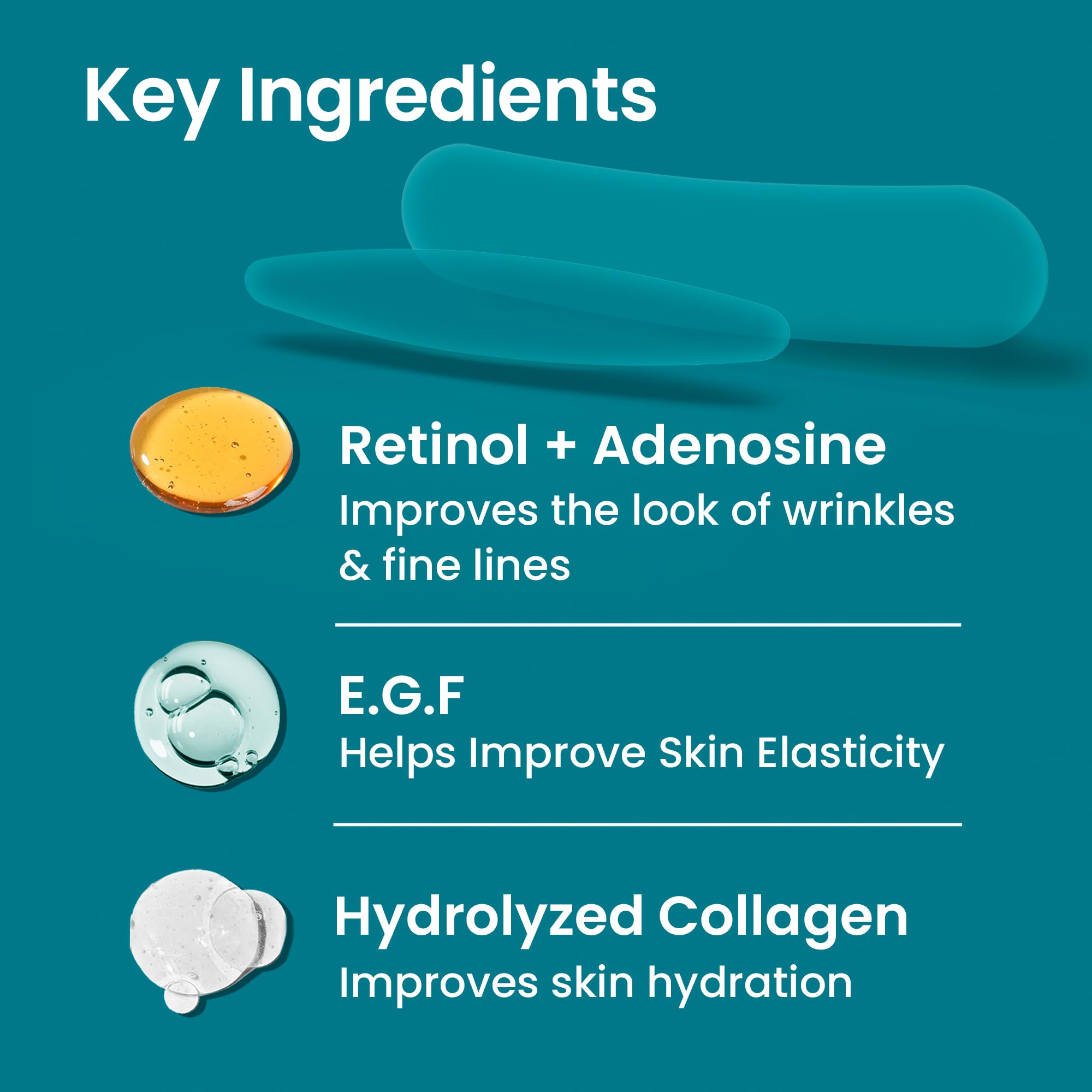 Retinol Neck Wrinkle Patches 36ct - Firming Overnight Strips for Women | Korean Skincare for Chin & Neck Lines