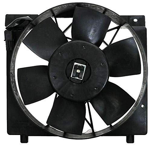 RAREELECTRICAL Replacement Cooling Fan Compatible with Jeep Cherokee Pioneer 4.0L 242Ci (1987-1994) - Fits Part Numbers 52005748 & CH3112101 - Engine Cooling System Upgrade for Off-Road & Daily Driving