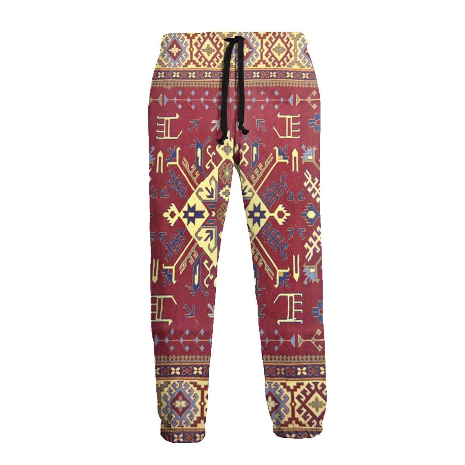 YAZXHJAZ Men's Baggy Sweatpants - 3D Print Jogger Pants for Casual Wear, Street Style & Lounge Comfort | Perfect for Gym, Running, and Everyday Outfits