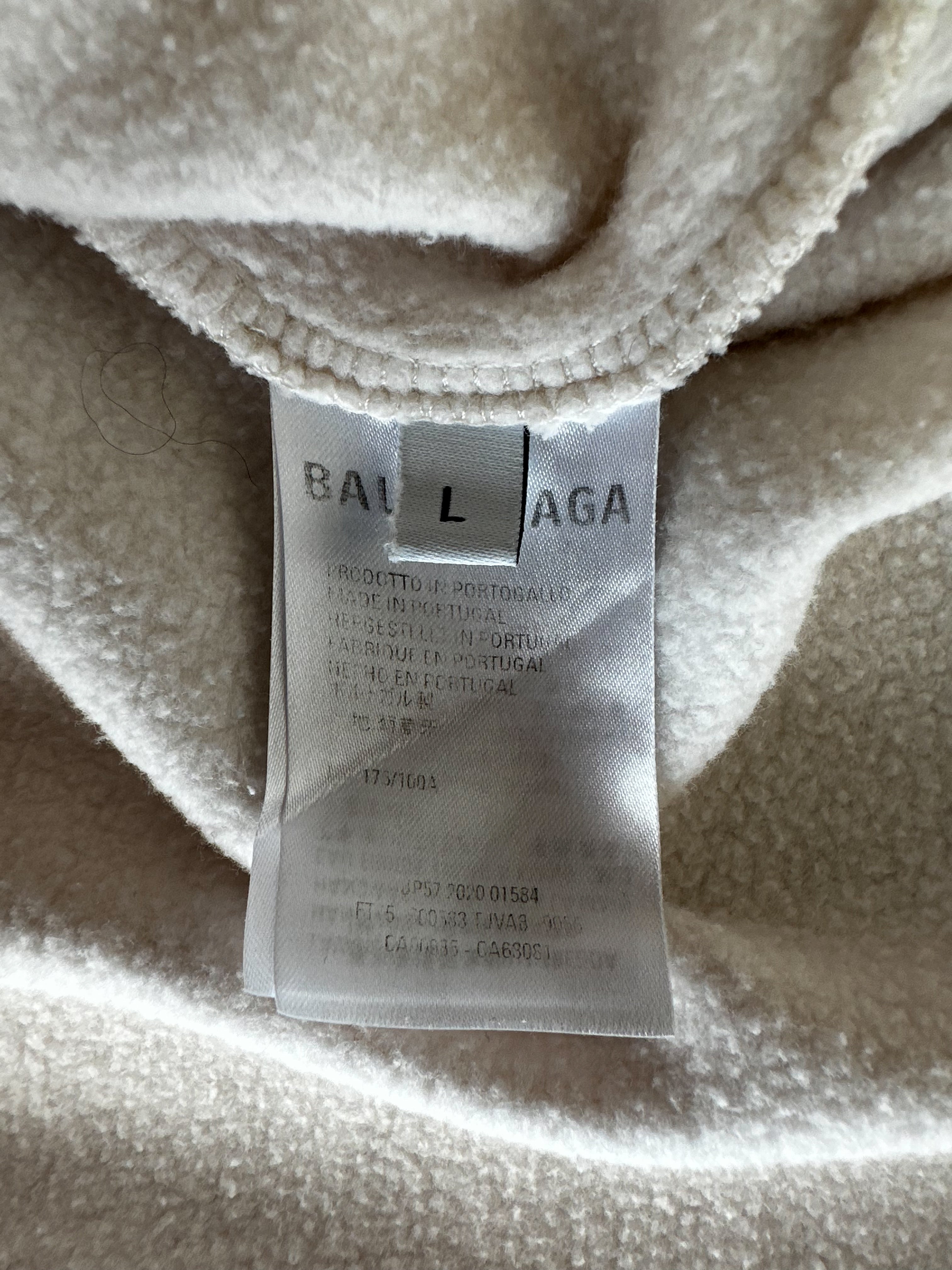 Balenciaga White & Blue Logo Hoodie for Men & Women | Streetwear Fashion, Casual Wear, Comfortable Pullover | Perfect for Gym, Travel & Everyday Outfits