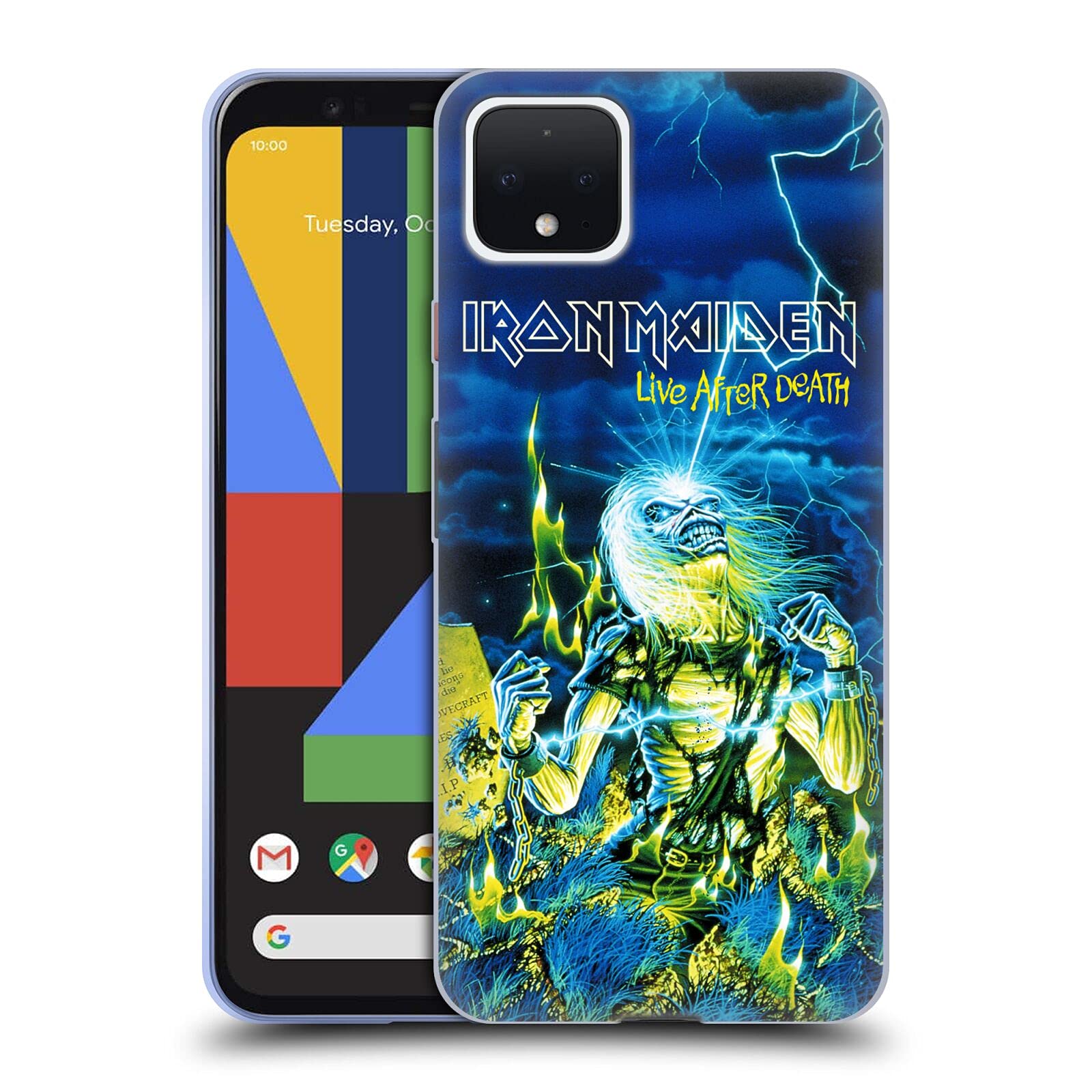 Iron Maiden Live After Death Case for Google Pixel 4 - Tour Edition for Music Fans