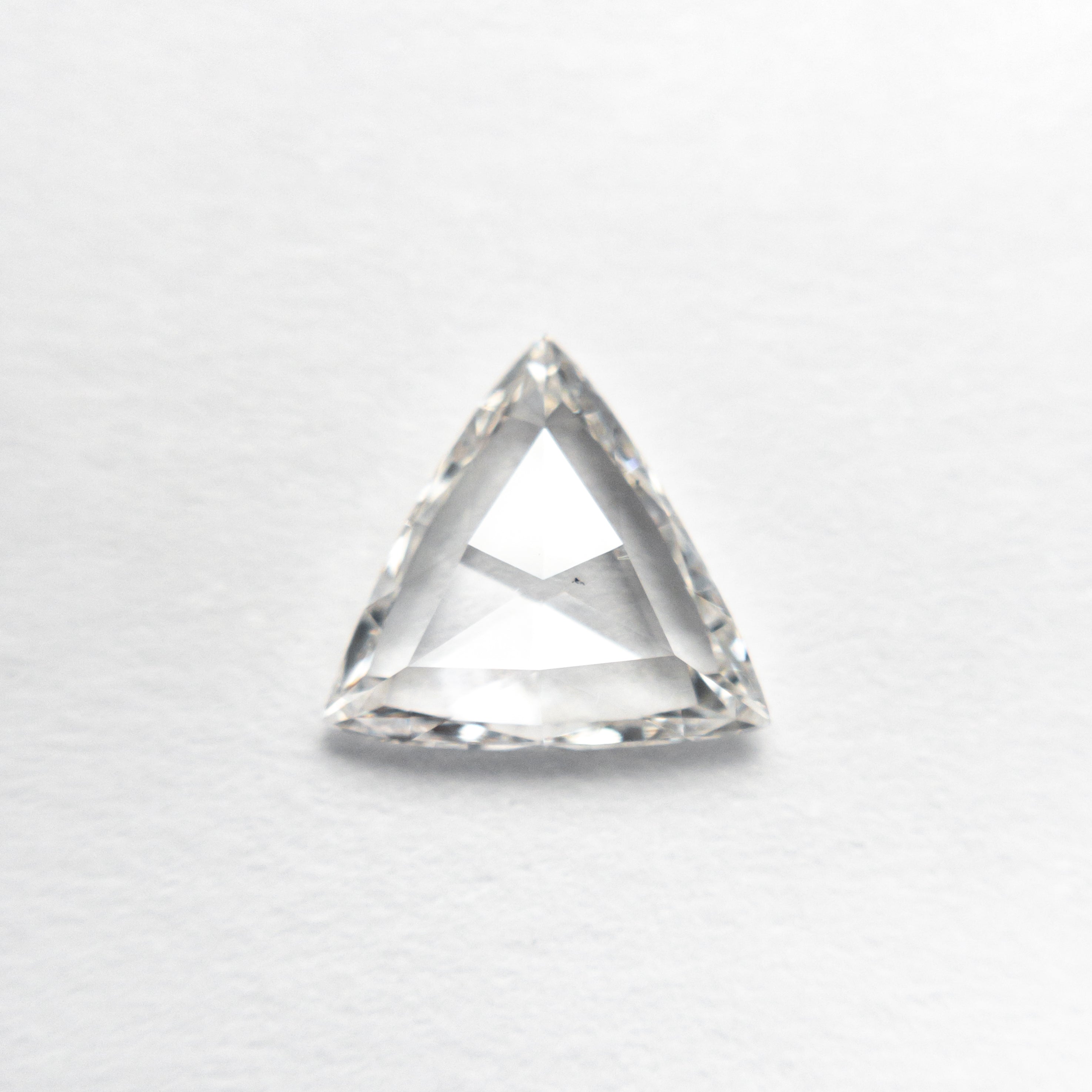 0.72ct VS2 G Color Trillion Rose Cut Loose Diamond - 7.00x7.47x1.79mm for Engagement Rings & Fine Jewelry Making | USA Seller