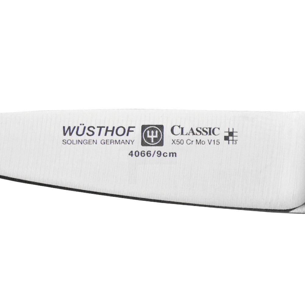 Wusthof Classic Paring Knife 3.5-inch - Premium German Stainless Steel Kitchen Knife with Ergonomic Handle - Perfect for Peeling, Slicing Fruits & Vegetables - Ideal for Home Chefs & Professional Cooking