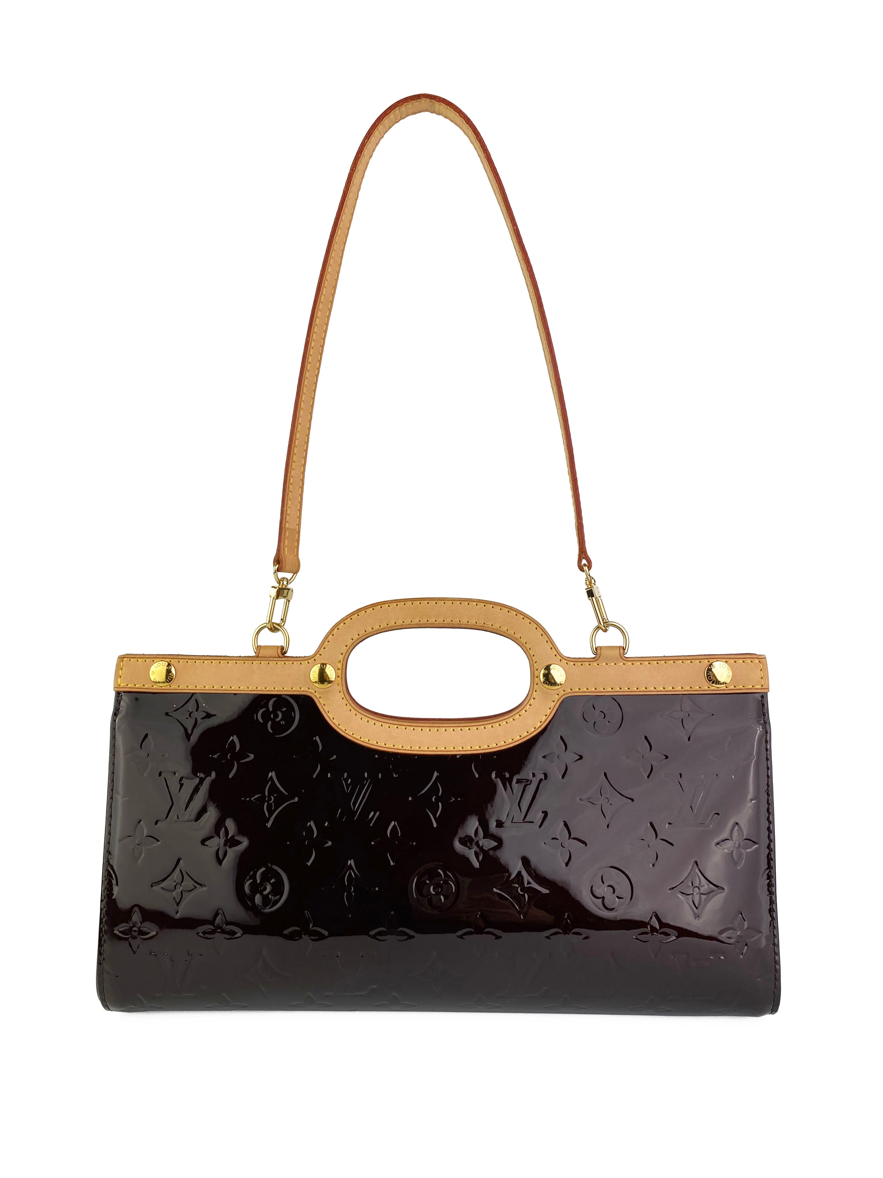 Louis Vuitton Amarante Deep Red Roxbury Drive Handbag - Luxury Leather Shoulder Bag for Women, Perfect for Work, Travel & Evening Events
