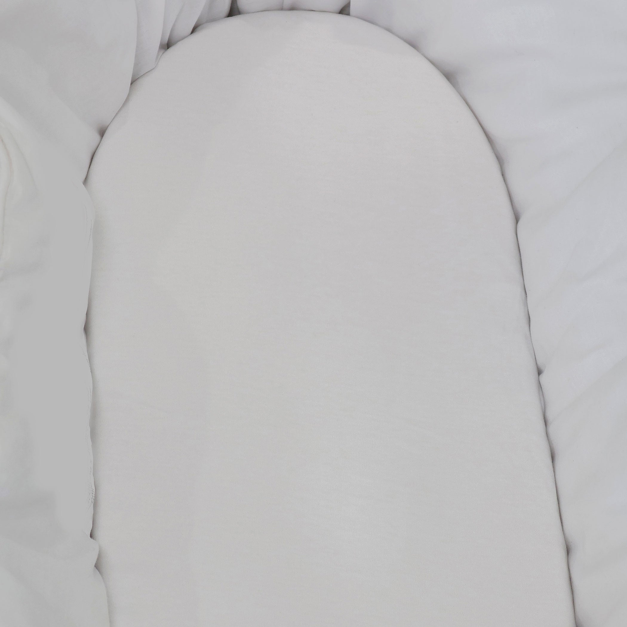 Premium 2-Pack Bamboo White Moses Basket Fitted Sheets - Soft Jersey Crib Bedding for Newborns & Infants - Perfect for Nursery, Baby Shower Gifts & Cozy Sleep