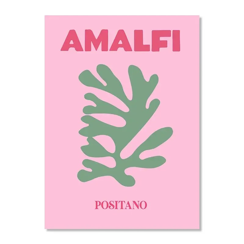 Preppy Cities Pastel Canvas Posters - Aesthetic Wall Art for Home, Office & Dorm Decor | Perfect for Bedroom, Living Room & Gift Ideas