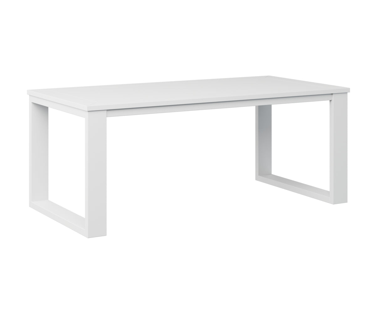 Berlin Gardens Nordic Rectangular Coffee Table - Modern Scandinavian Style Wooden Living Room Table for Home Decor, Perfect for Living Room, Lounge & Office Use
