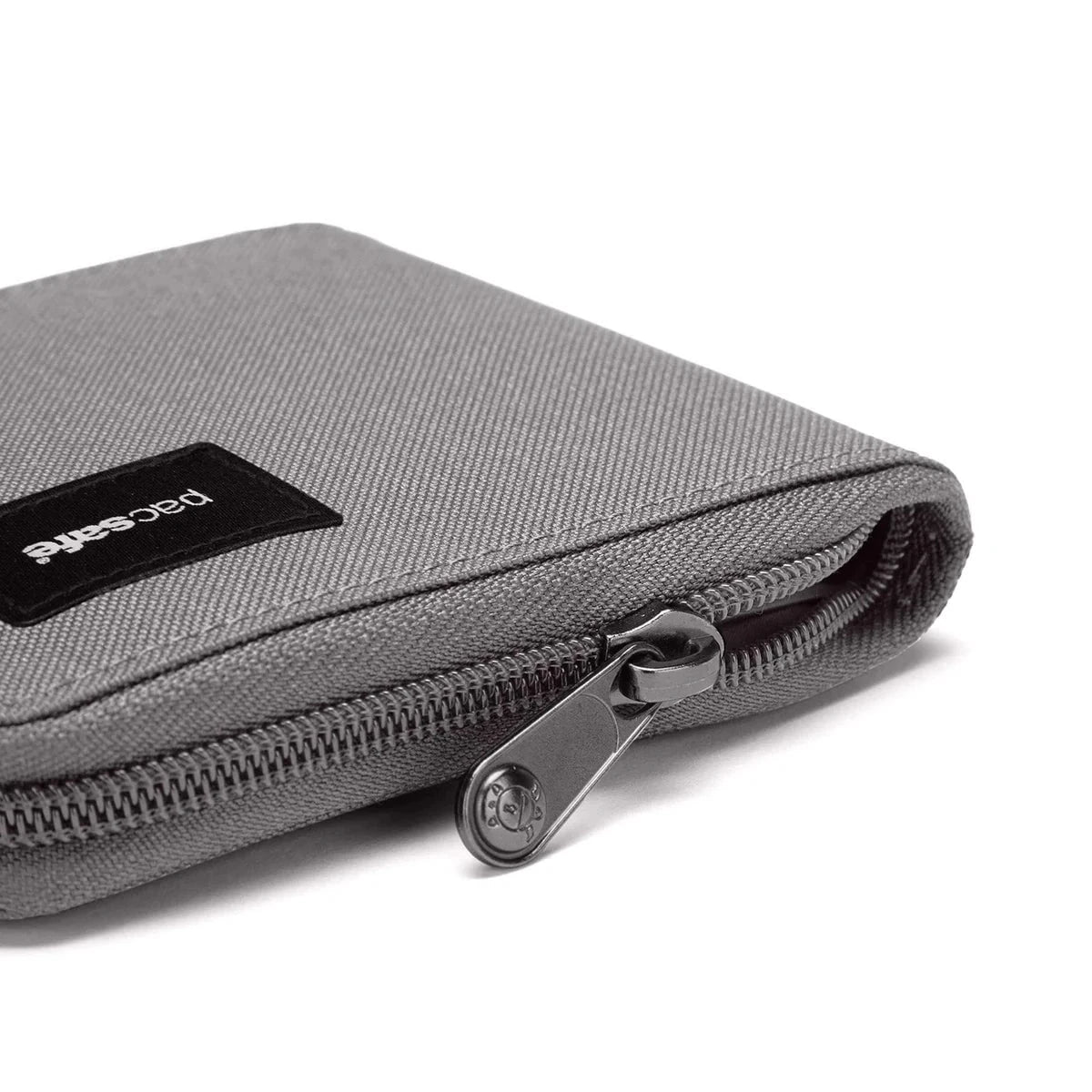 Pacsafe RFIDsafe™ RFID Blocking Zip Around Wallet - Secure Travel & Everyday Use for Credit Cards, Passport & Cash - Anti-Theft Protection for Commuting, Shopping & Vacations