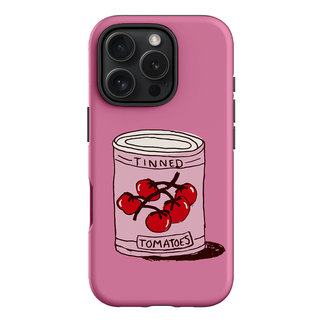 Saucy Pink Phone Case for iPhone 15 Pro Max - Shockproof Slim Protective Cover with Grip - Perfect for Everyday Use, Travel & Outdoor Activities